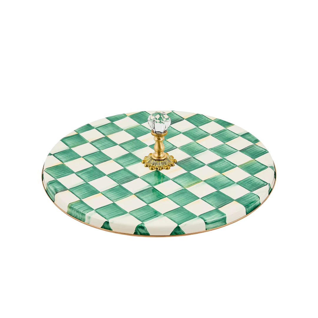 Emerald Check Cheese Course