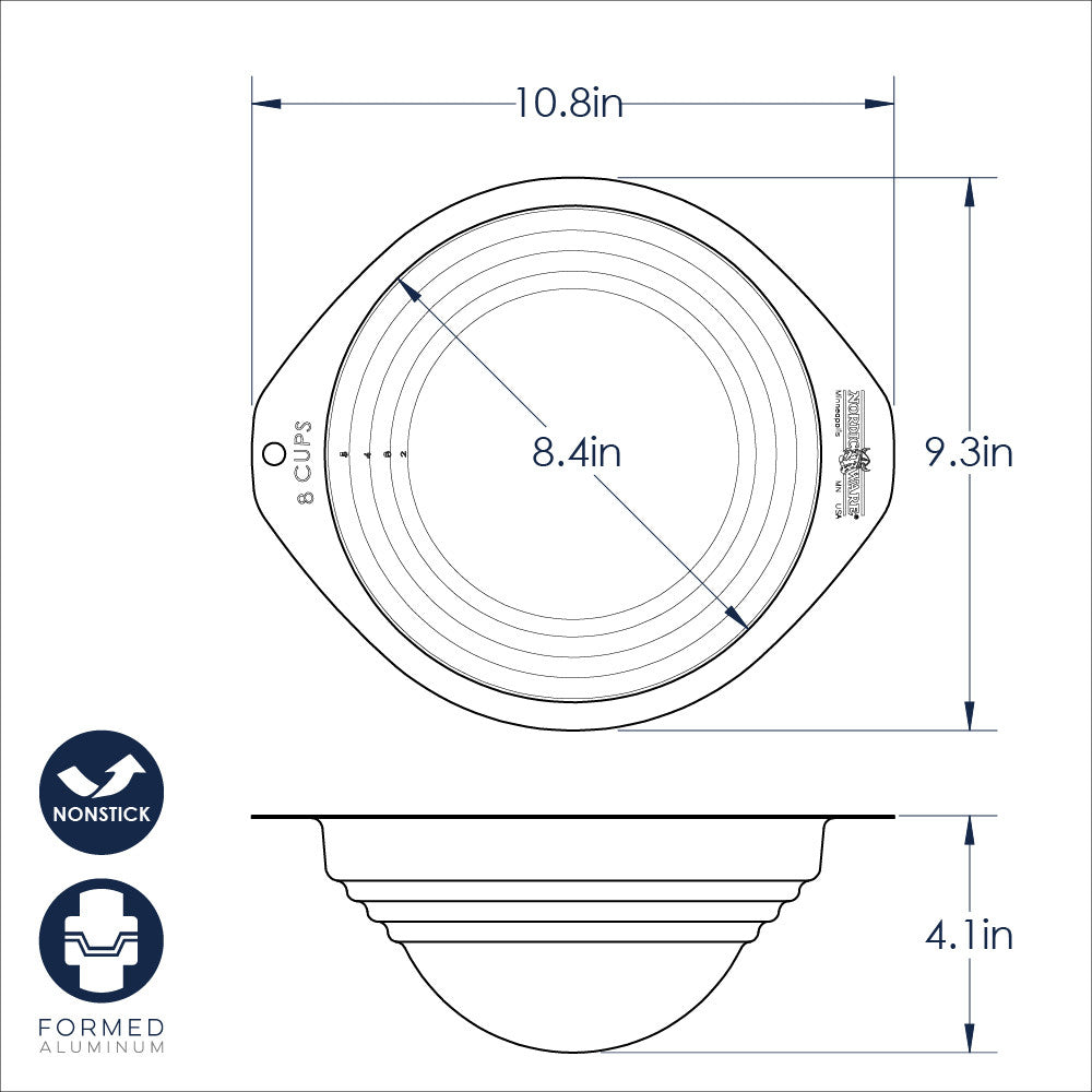 Nonstick Universal Double Boiler