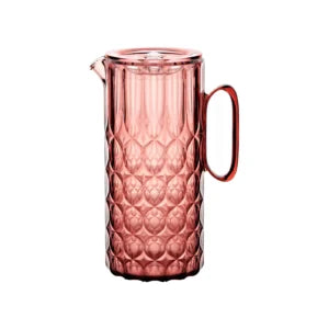 Vanity Pitcher With Lid - Mauve