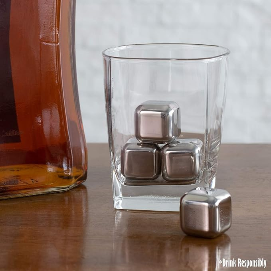 Stainless Steel Ice Cubes