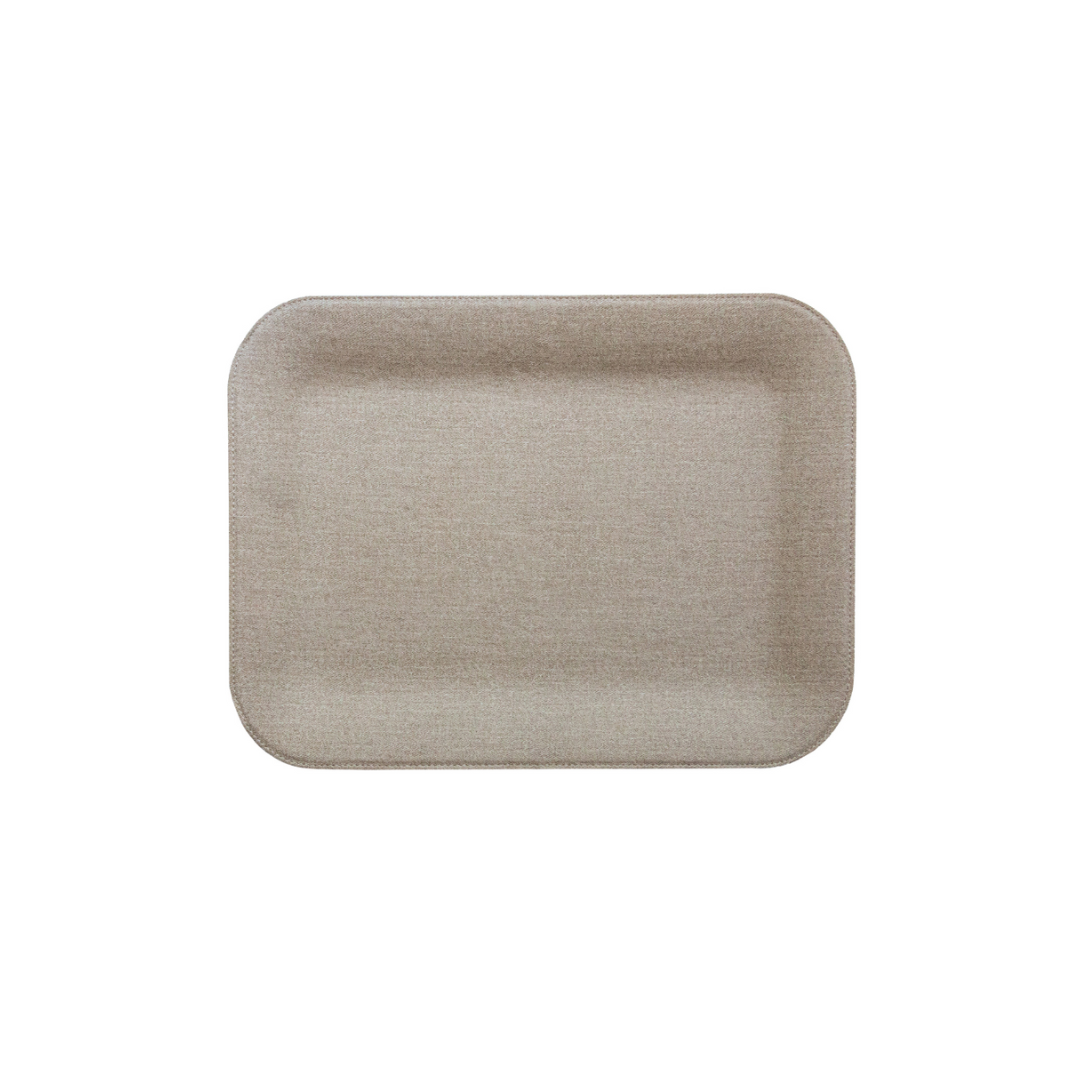 Bandeja pequeña para servir - Amara beige