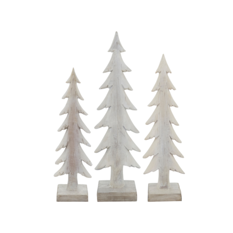 Christmas Tree resin Natural 20"