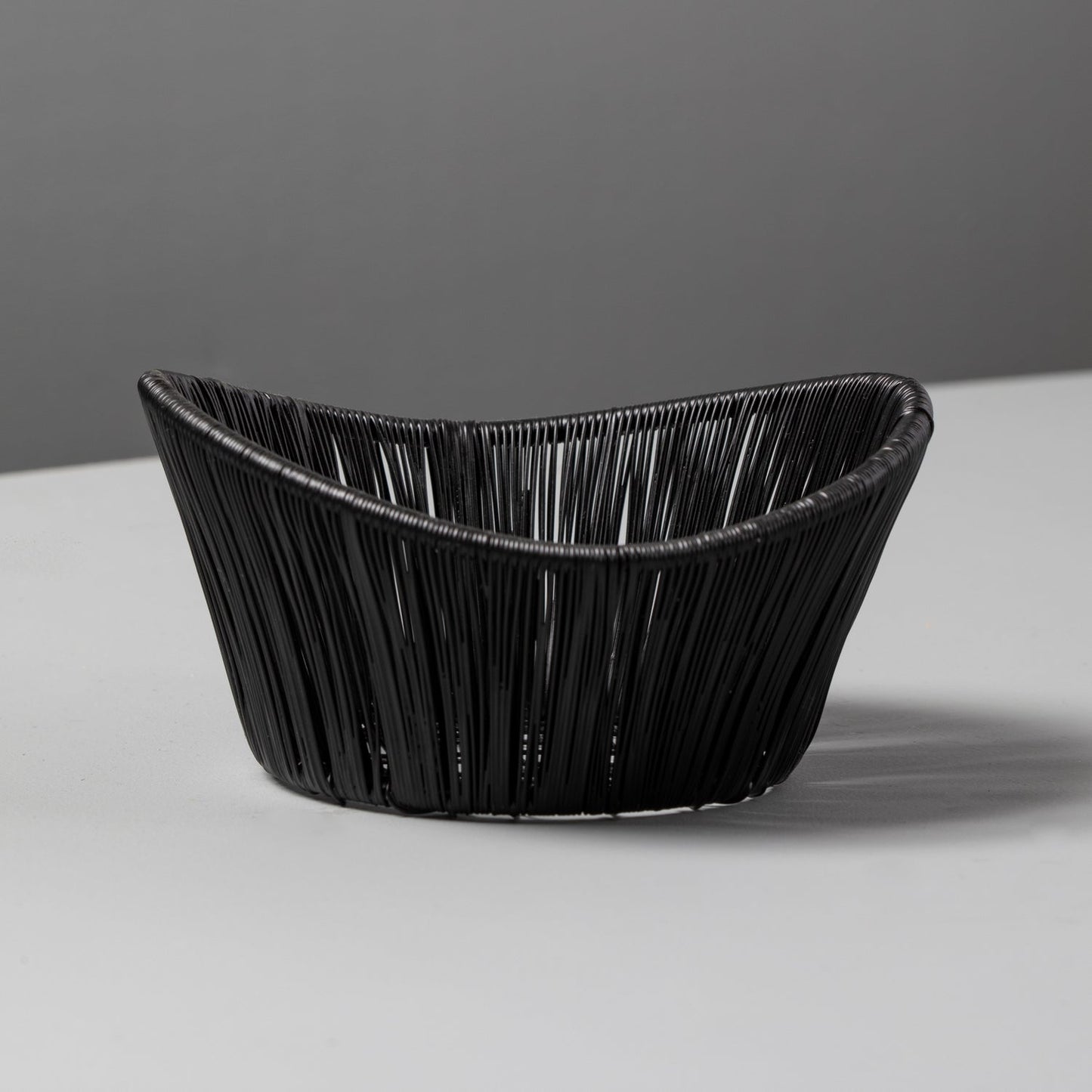 Cesta de alambre Rhythm negra, pequeña Cesta de alambre Rhythm negra, pequeña
