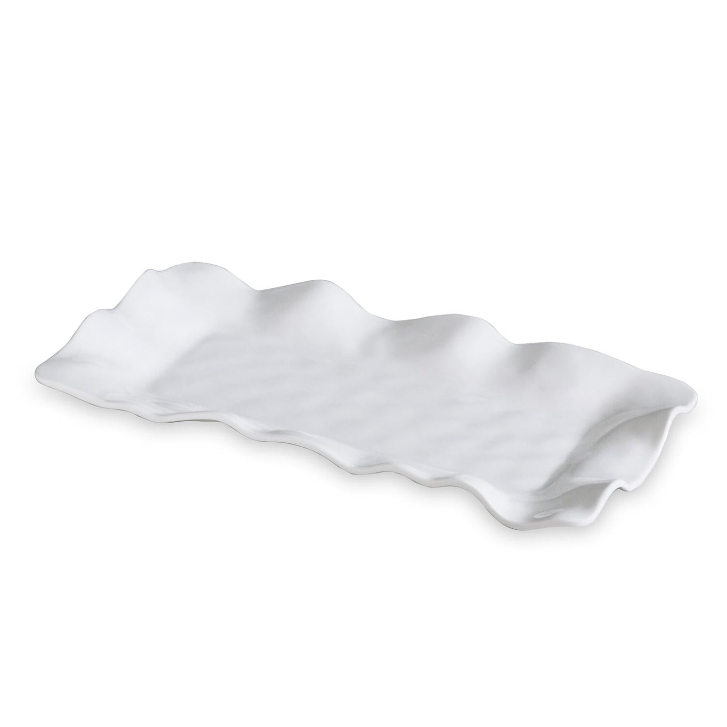 VIDA Havana Long Rectangular Tray (White)