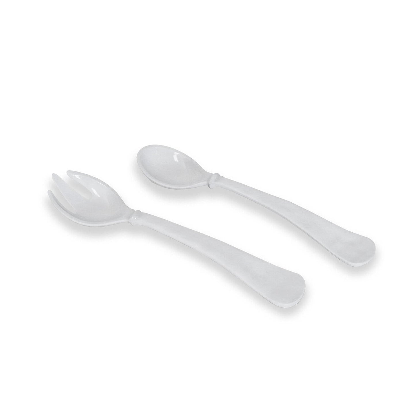 VIDA Havana Large Salad Servers White