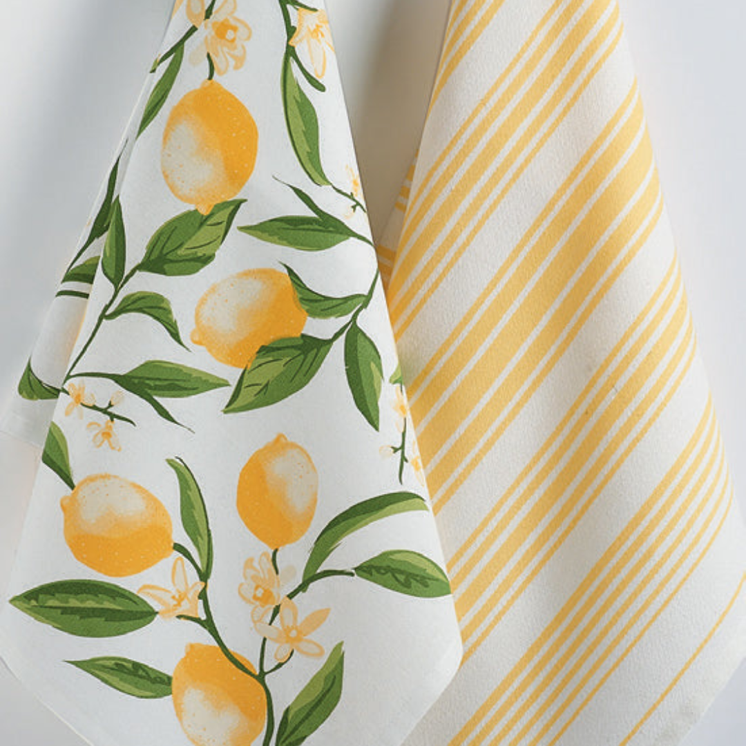 Juego de 2 paños de cocina Lemon Bliss