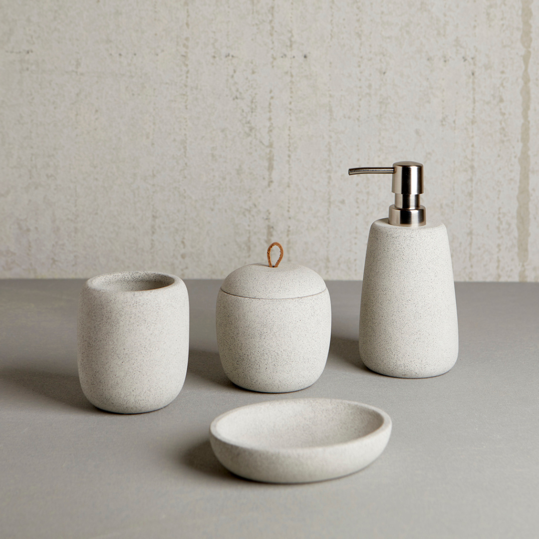 Jabonera Harstad gris cemento