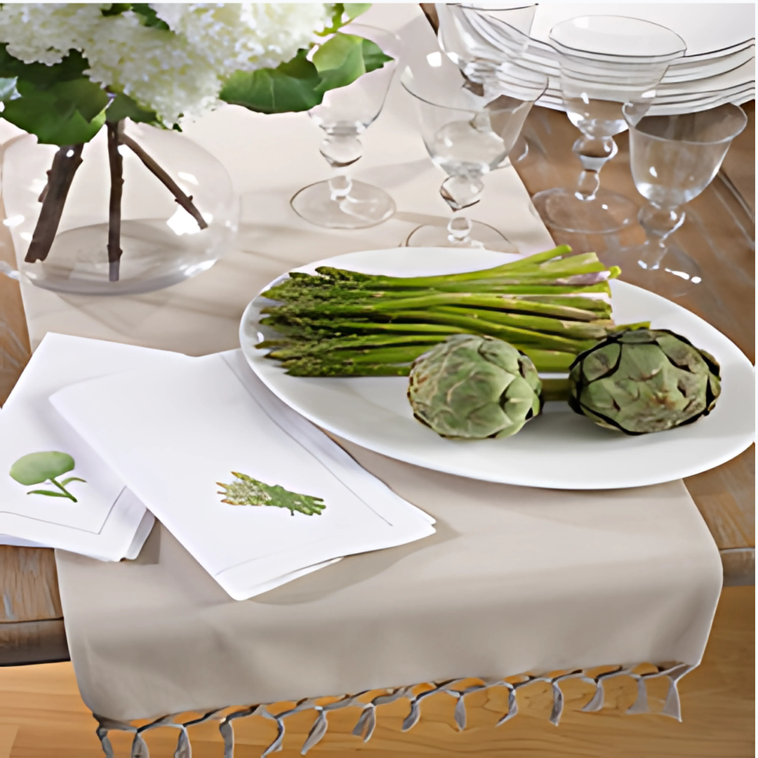 Knotted Tassel Runner 16"x72"