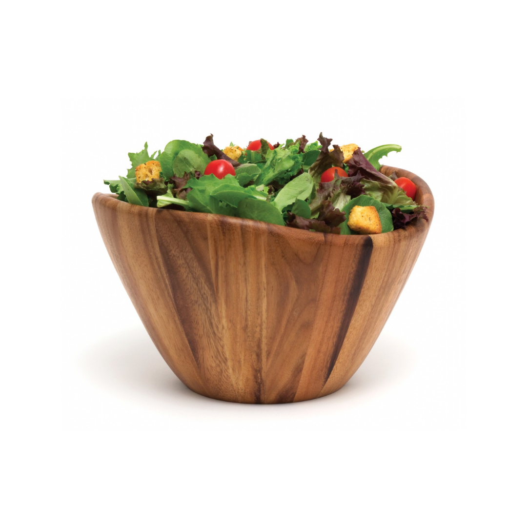 Acacia Wave Bowl, Large