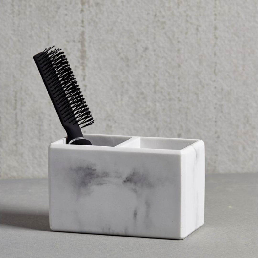 Organizador de 2 piezas Michaelangelo blanco/gris