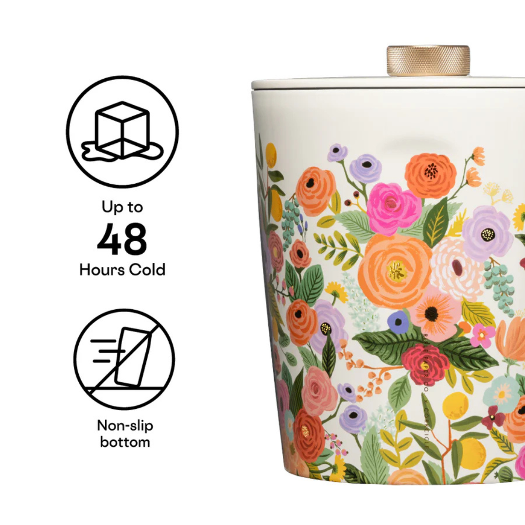 Ice Bucket - Rifle Paper - Garden Party Cream