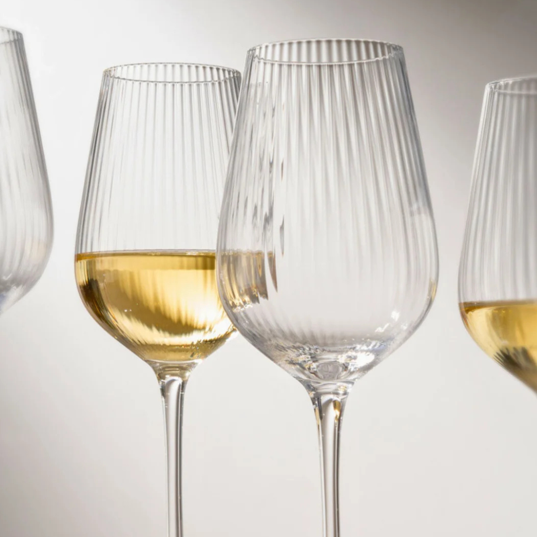 Divo Optic White Wine, Set of 4