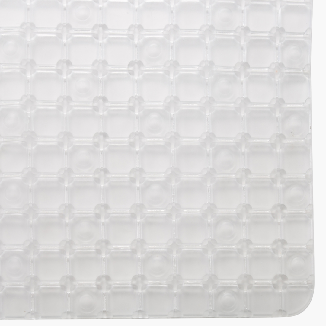 Cubik Tub Mat PVC 30" x 14" Clear