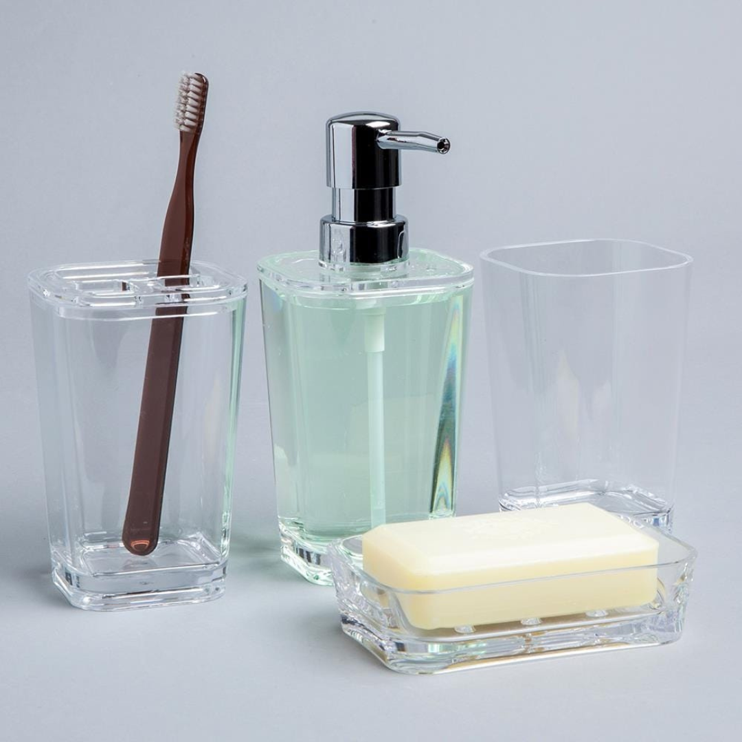 Vaso de acrílico transparente Optiks