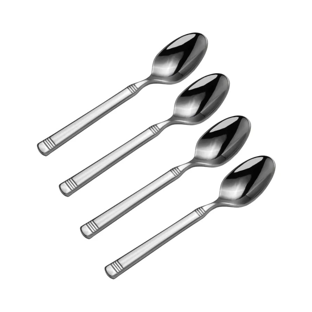 Bistro Band 18.0 SS Set of 4 Espresso Spoons