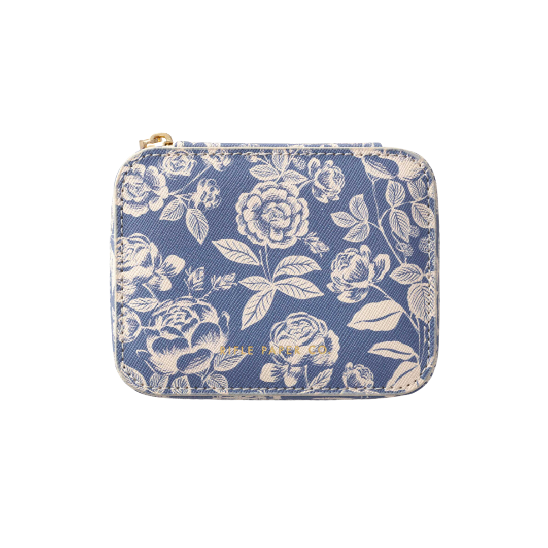 English Rose Travel Jewelry Case