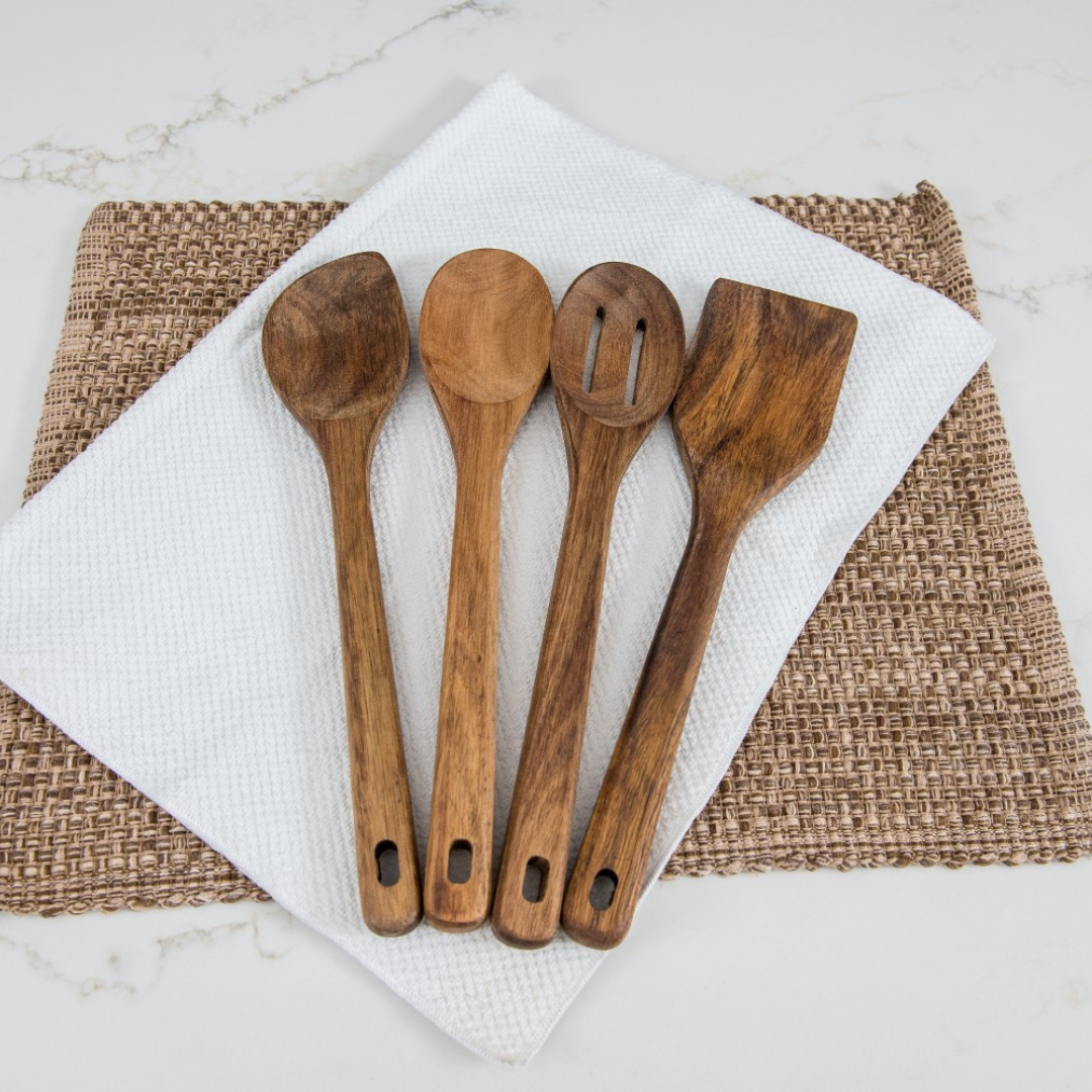 Acacia Tools, Set of 4