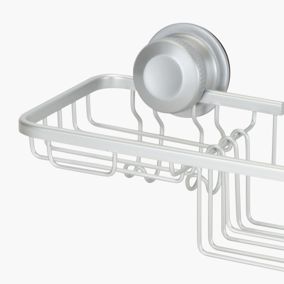 Aluma Suction Lock Basket Silver