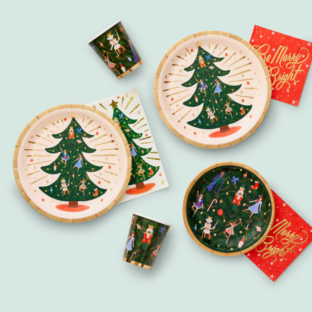 Nutcracker Holiday Large Plates