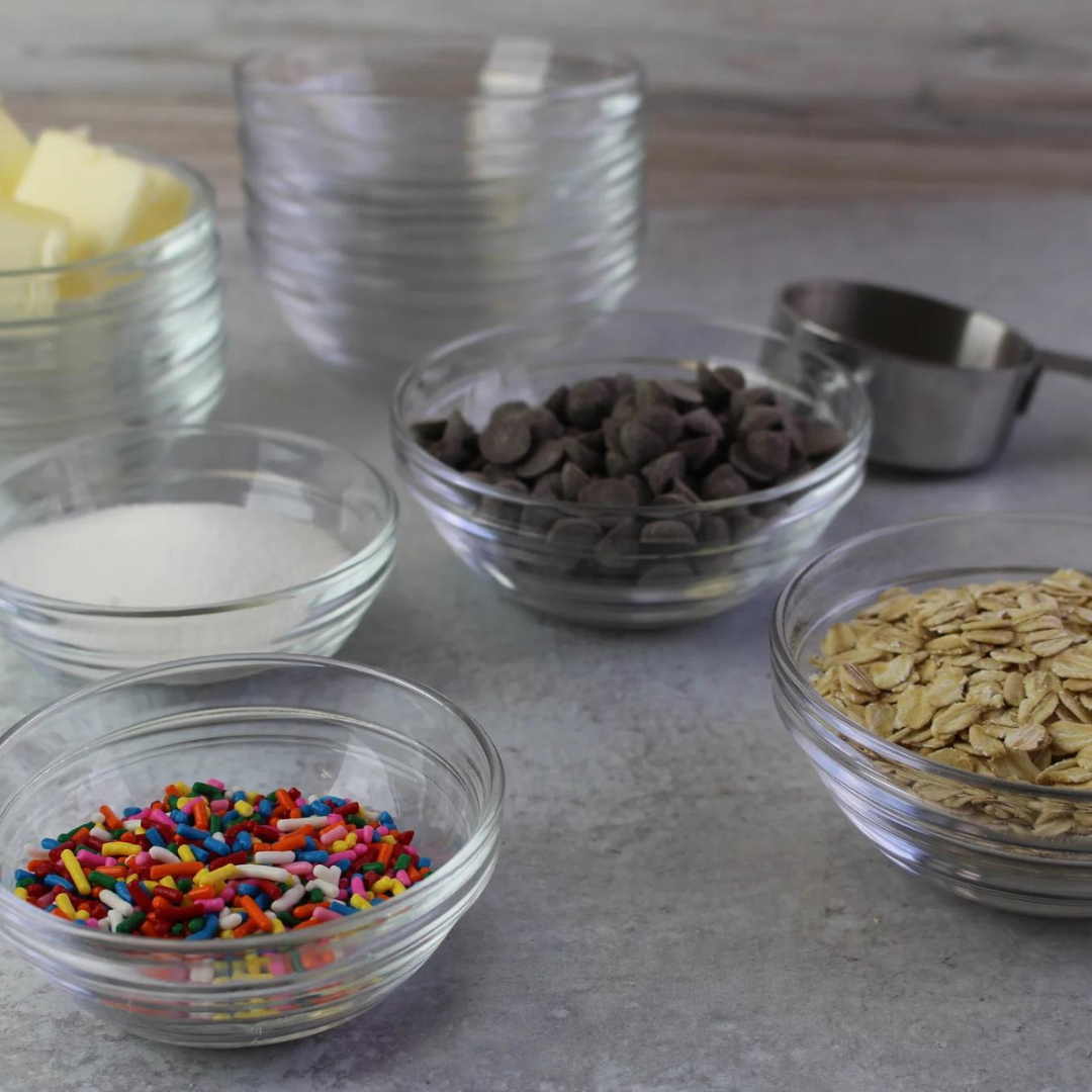 Le Gigogne® Stackable Clear Bowl , 1 1/8 oz / Set of 4