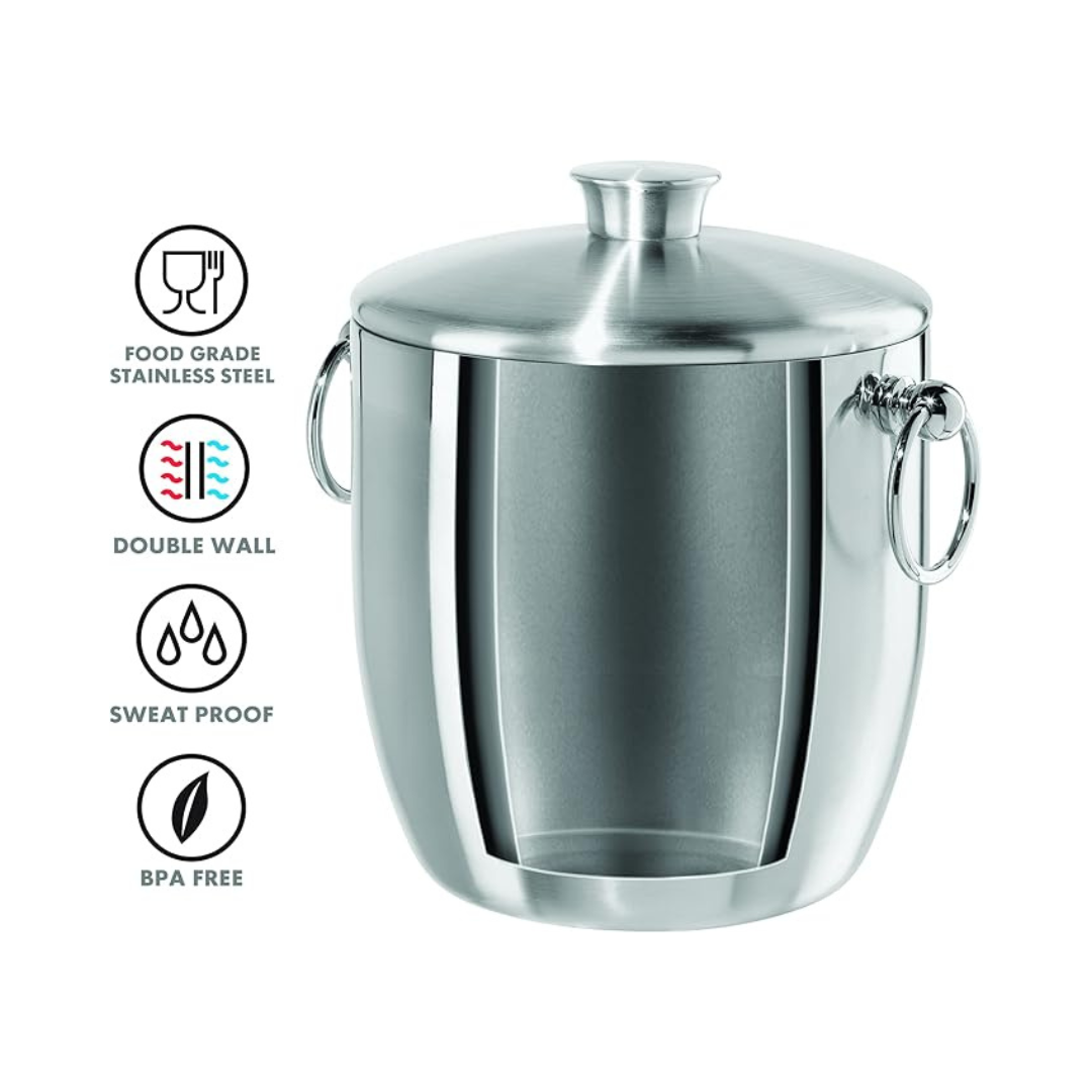 3 QT Double Wall Ice Bucket