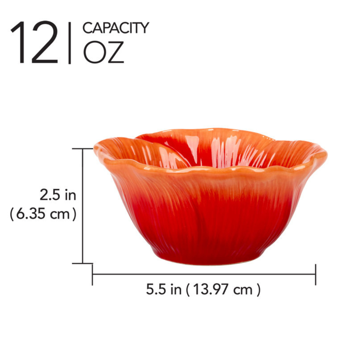 Blossom 3-D Floral Ice Cream Bowl