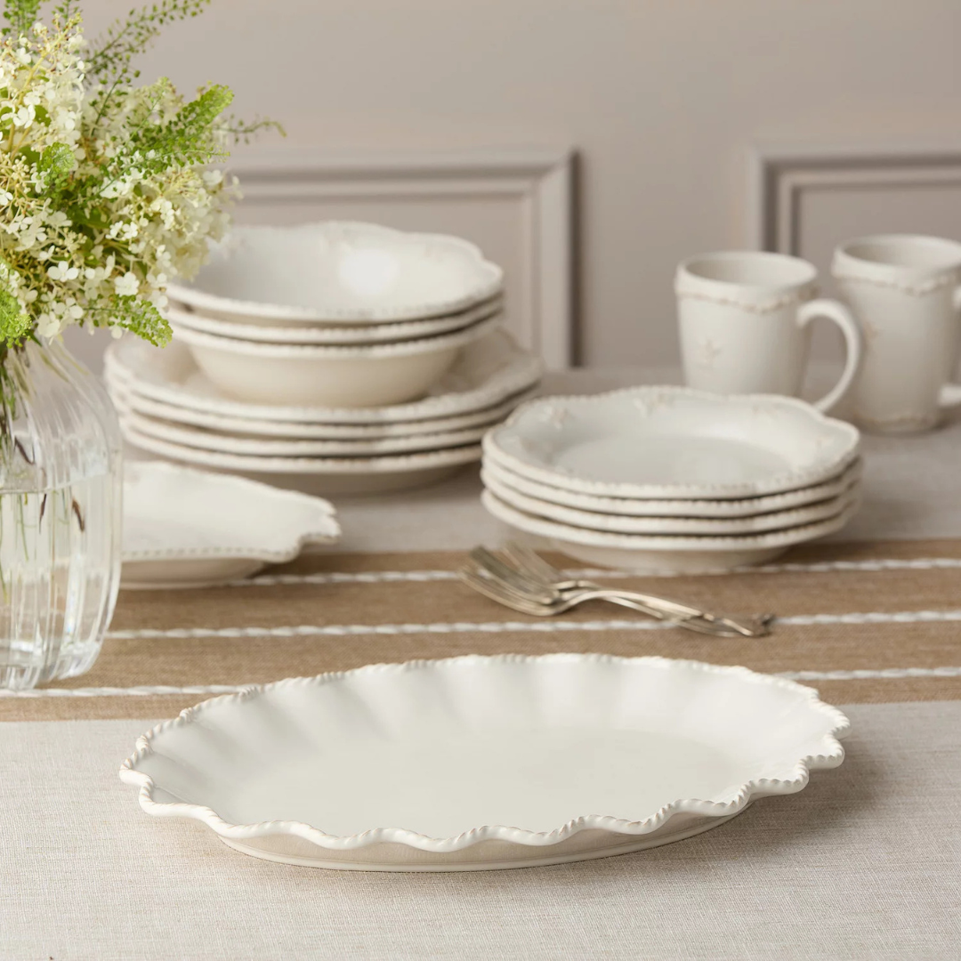 Heritage Large Oval Platter 16-In x 12-In