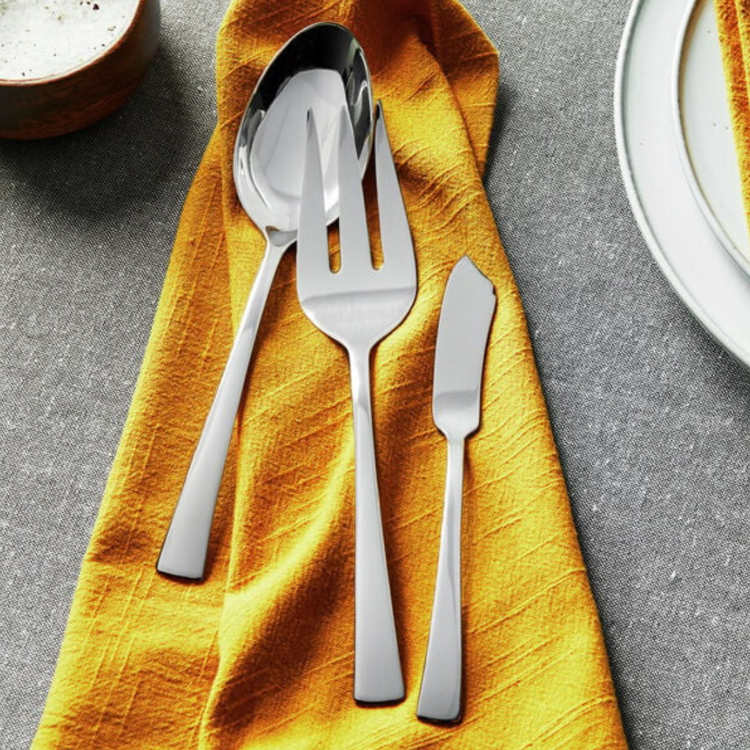 Bellasera (polished) 18/10 Stainless Steel 23 Piece Flatware Set