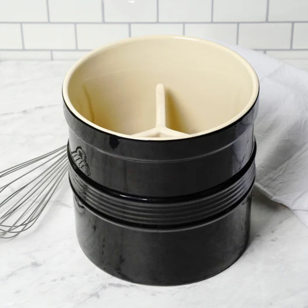 Oversized Tool Crock - Black