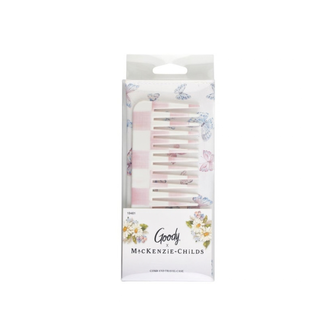 MC x Goody Rosy Check Comb and Case