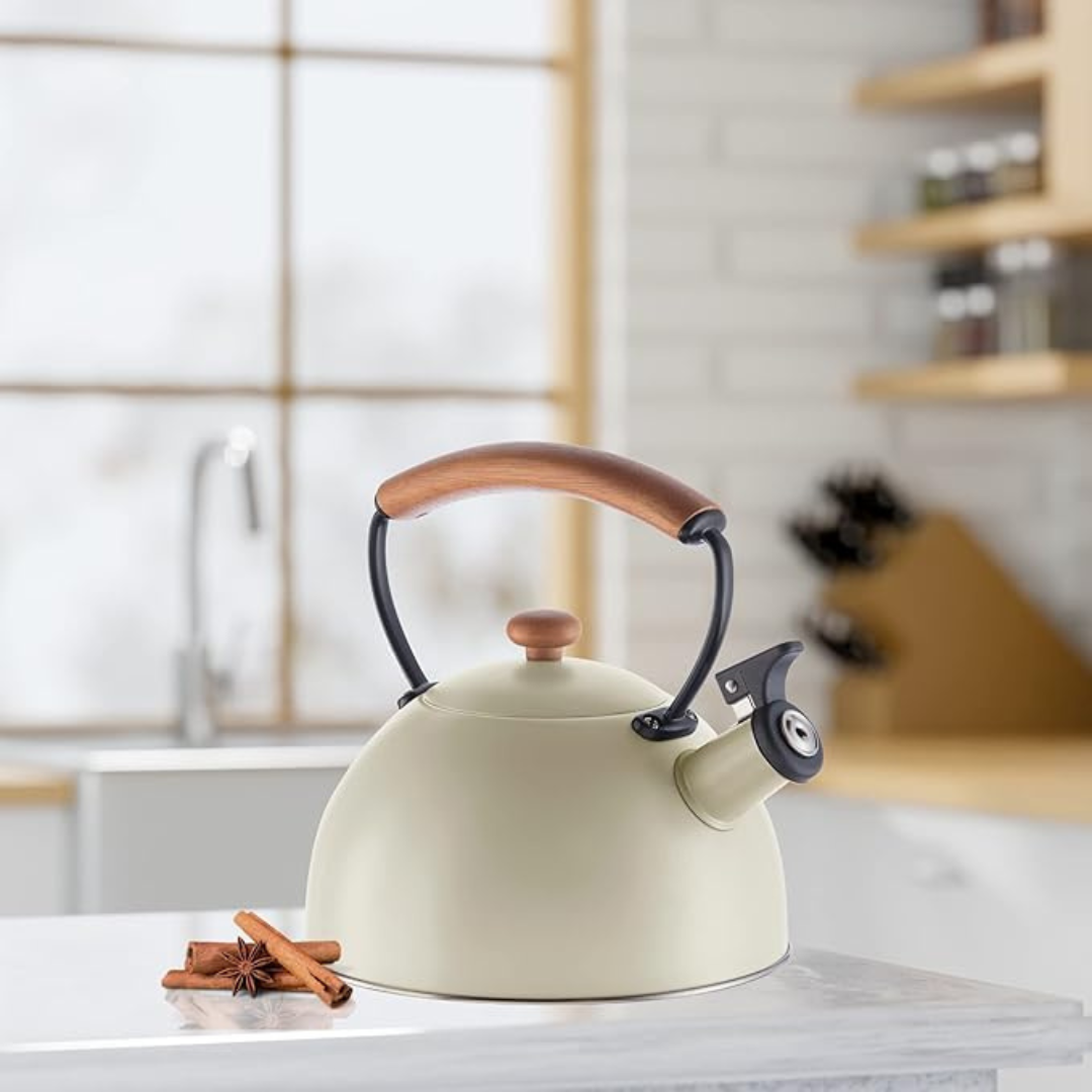 Stainless Steel Whistling Tea Kettle