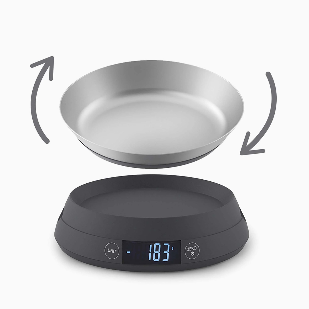 SwitchScale™ Grey Kitchen Scales