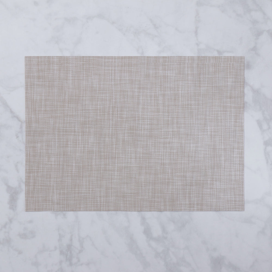 VIDA Rectangular Woven Placemat Set of 4 Natural