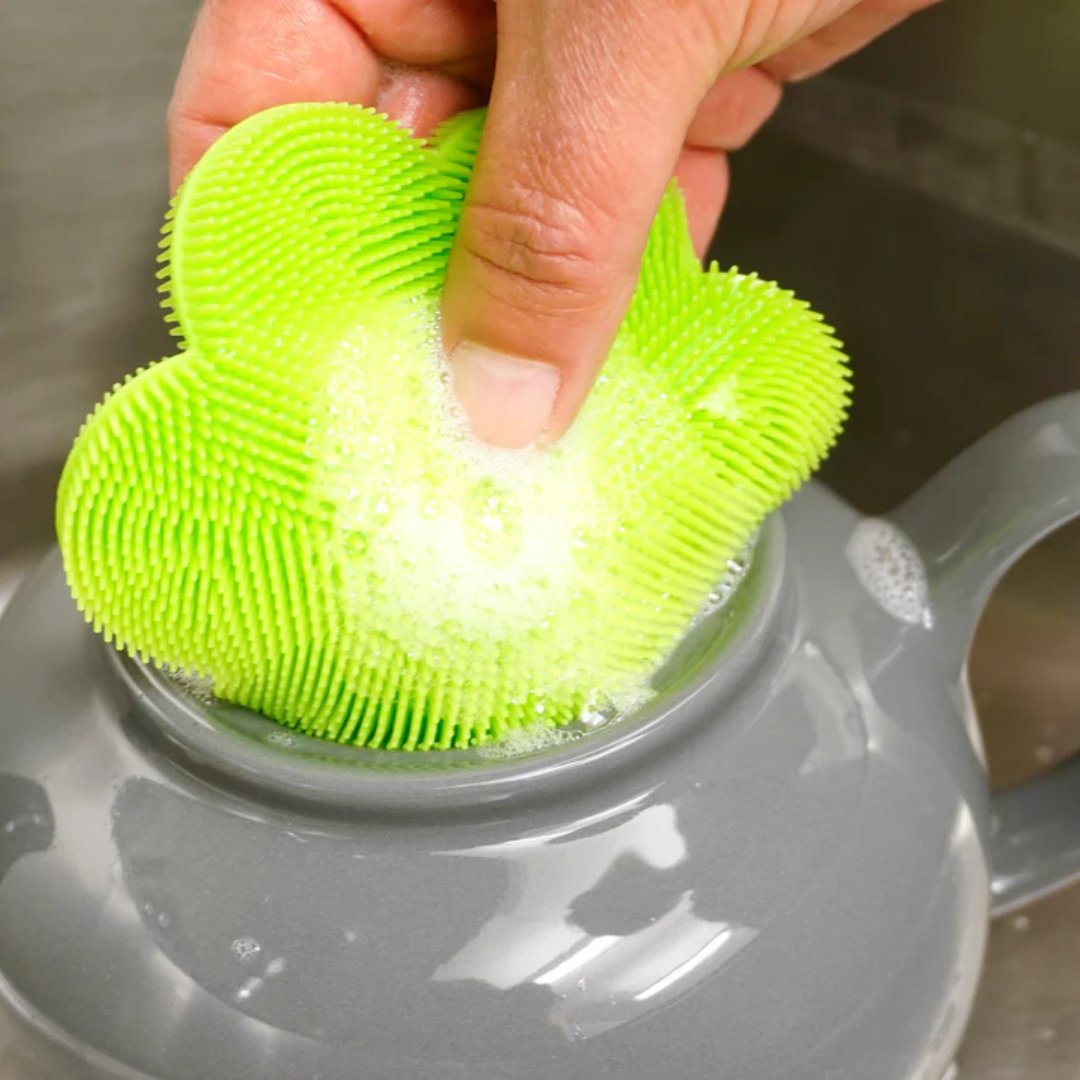 Silicone Soft Scrub - Green