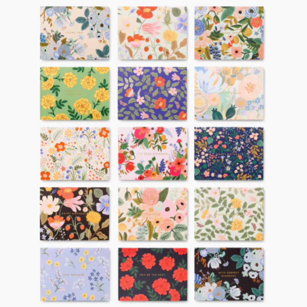 Essentials Card Box - Mixed Florals