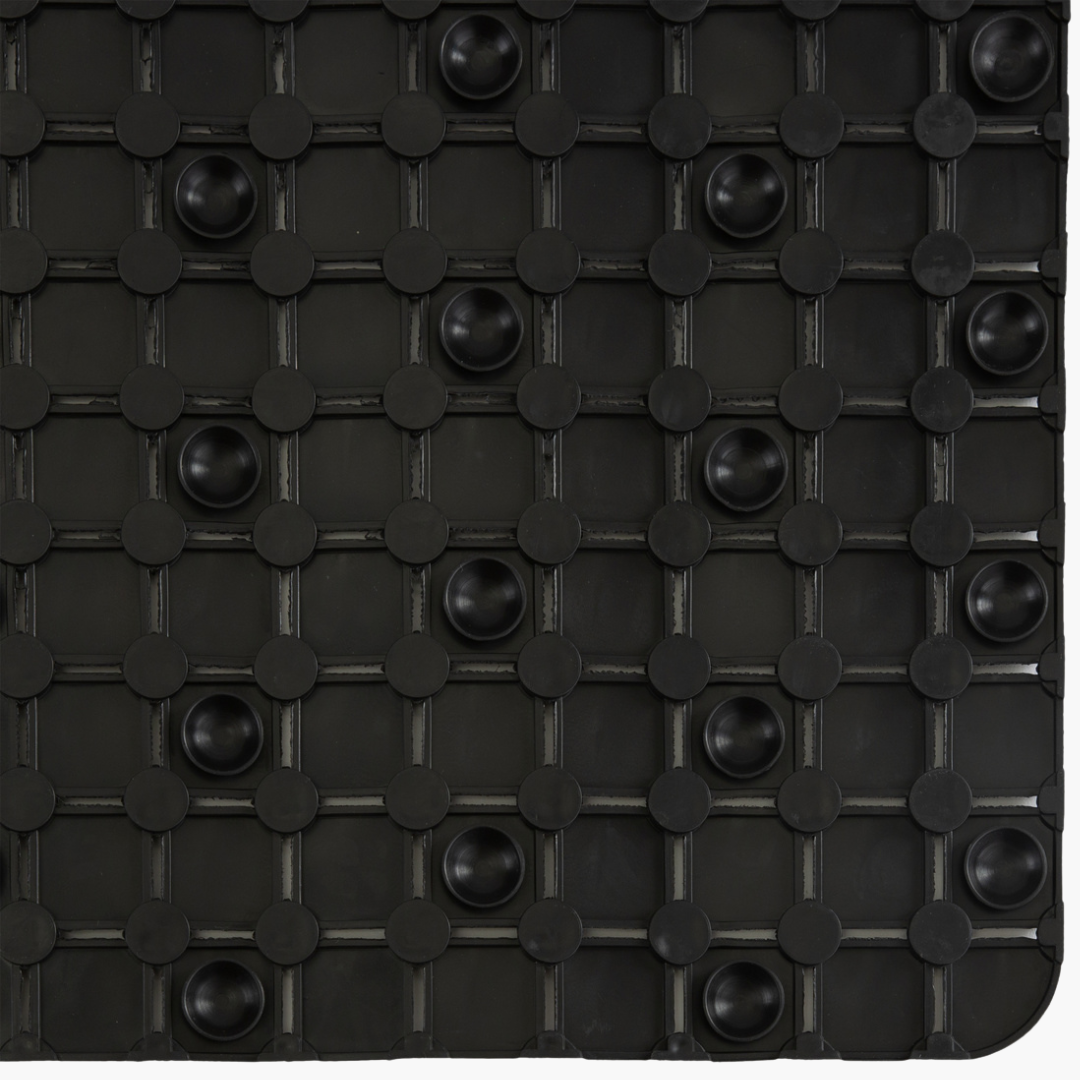 Cubik Tub Mat TPE 30" x 14" Black