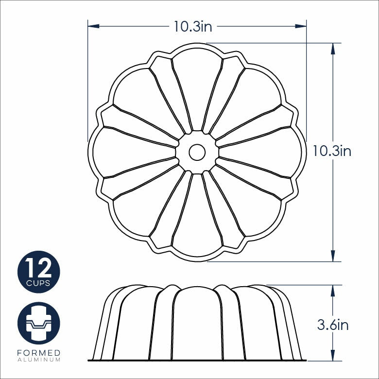 12 Cup Formed Bundt® Pan