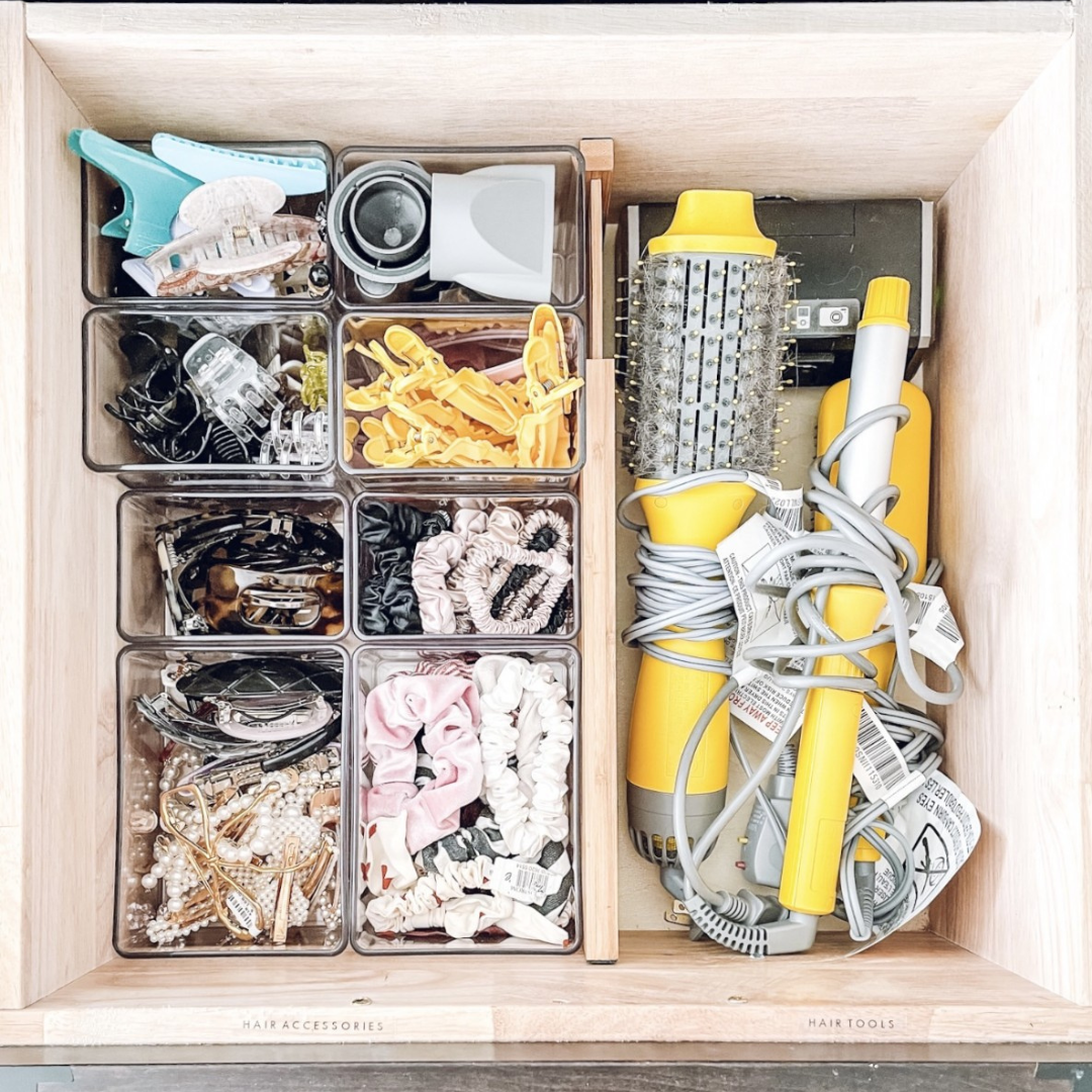 Bamboo Drawer Dividers, Set of 2