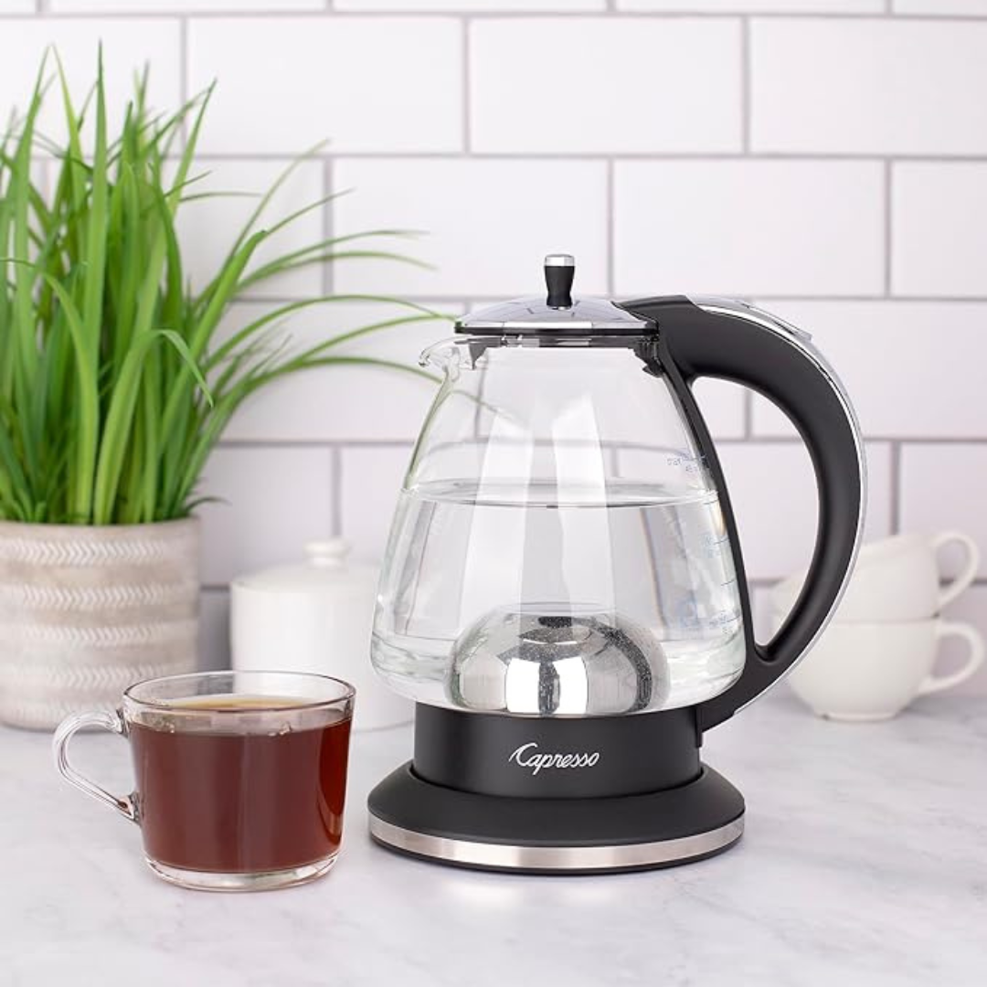 H2O Glass Electric Rapid-Boil Water Kettle