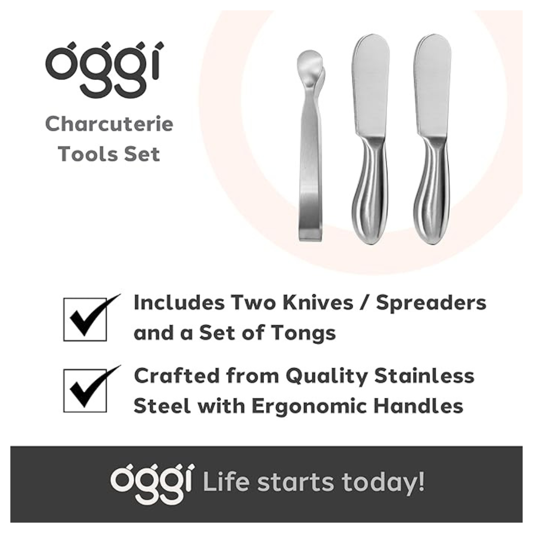 3 Piece Charcuterie Set