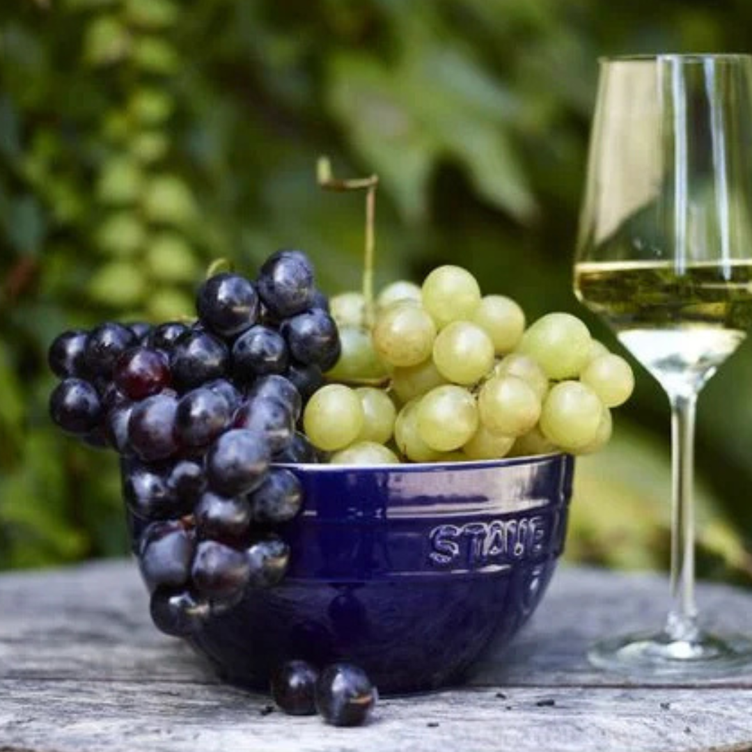 Staub Ceramic 6.5-Inch Large Universal Bowl Set of 2, Dark Blue