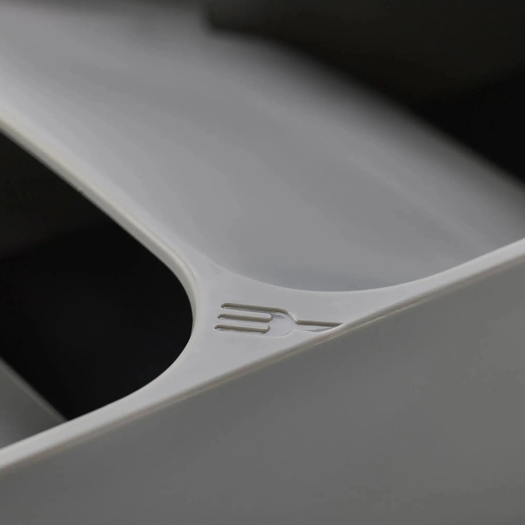 DrawerStore™ Grey Compact Cutlery Organiser