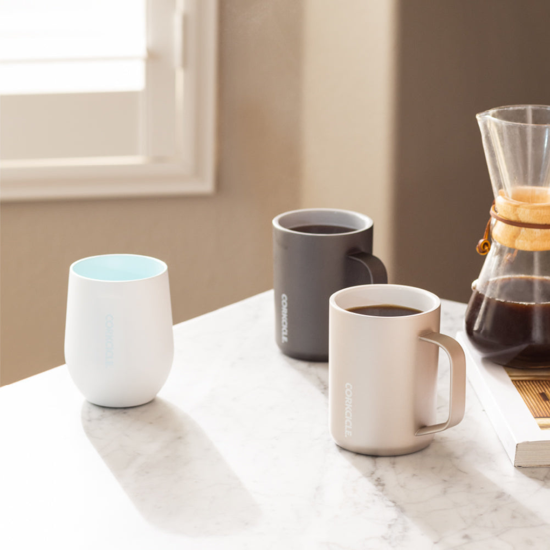 Pure Taste Insulated Coffee Mug - Latte/Oat Milk