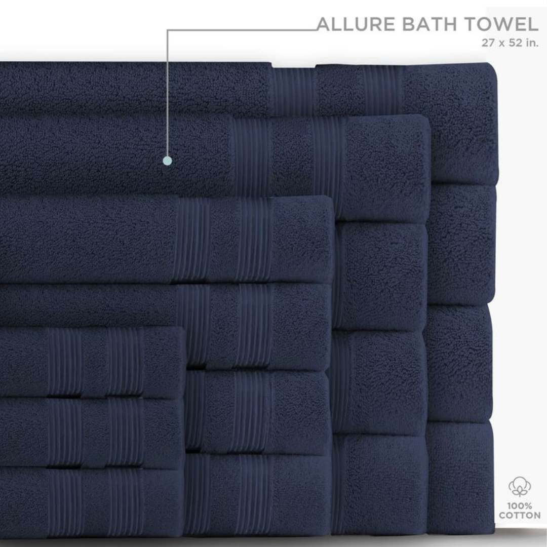 Allure Bath Tower Indigo 27 x 52