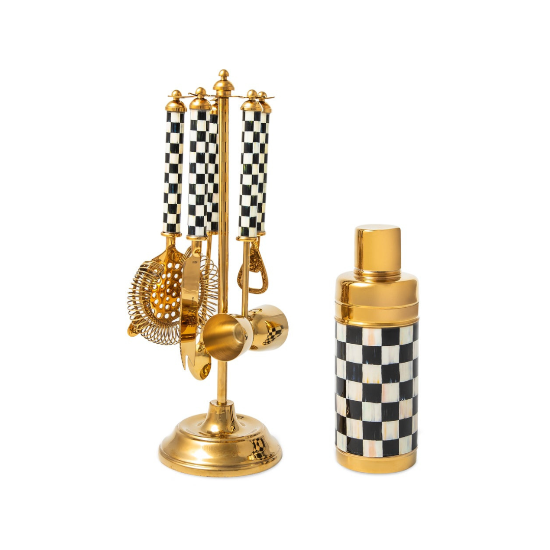 Courtly Check 3260 Gold Cocktail Shaker