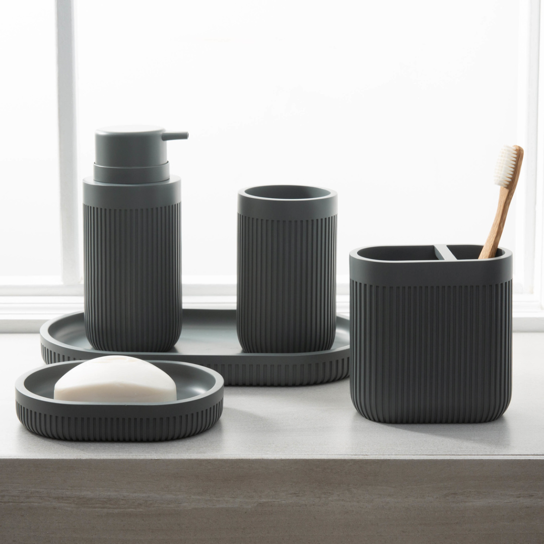 Corbett Lotion Resin Charcoal Grey