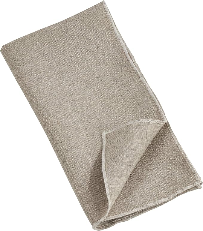 Stonewashed Stitch Border Napkin Set of 4