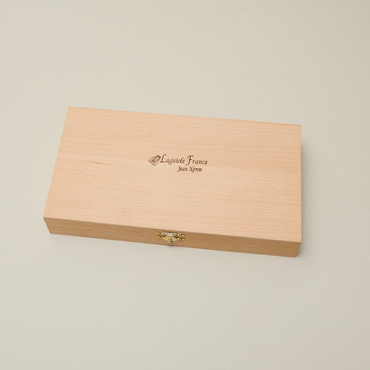 Laguiole 6 Piece Steak Knife Set, Ivory in Wood Presentation Box