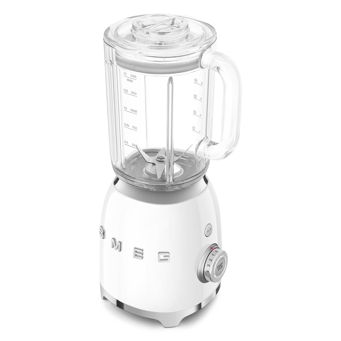 50's Style Cream Retro Blender - White