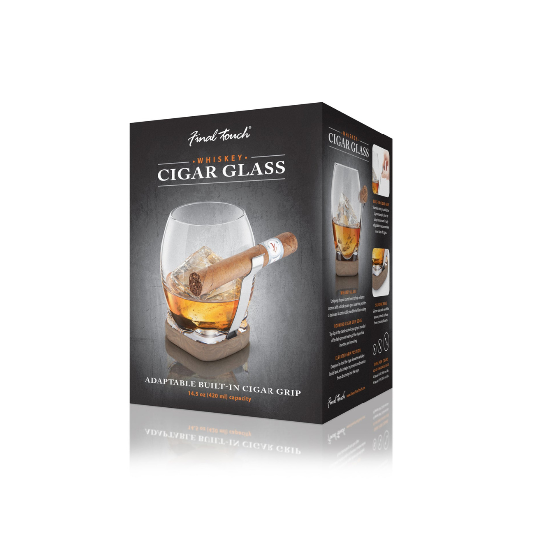 Whiskey Cigar Glass